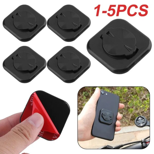 Adhesivo para teléfono móvil de bicicleta, soporte para teléfono, soporte adhesivo fuerte, adaptador de pasta de botón trasero para GARMIN, 1-5 uds.