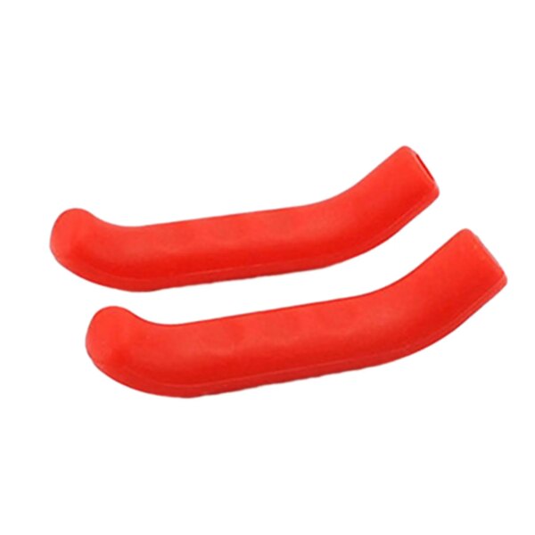 1 par de protectores de empuñaduras de palanca de bicicleta de silicona, funda antideslizante para manija de palanca de freno de bicicleta, cubierta de freno de silicona para bicicleta de montaña y carretera