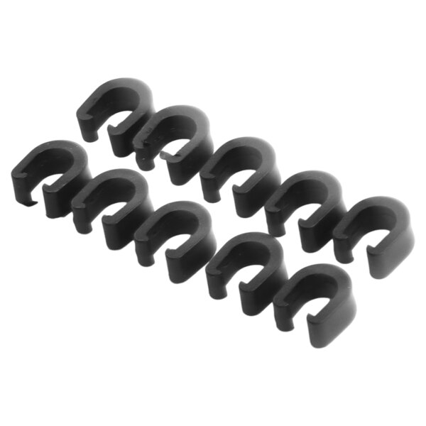 10 Uds. De Cable de freno de bicicleta, Clips en C, hebilla, carcasa de Cable de engranaje de freno, Clip de tubo de manguera, accesorios para bicicleta de montaña y carretera
