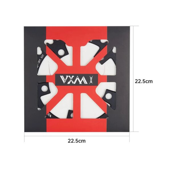 Piñón de bielas 130BCD 130BCD 39T/53T bicicleta CNC aleación de aluminio plato y bielas piñón duradero nuevo