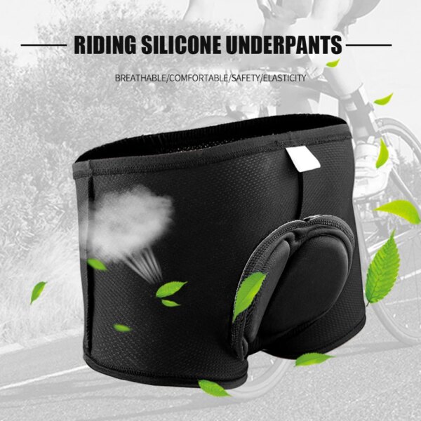 Pantalones cortos Unisex para deportes de ciclismo, ropa interior transpirable para bicicleta de montaña y hombre, ropa interior acolchada para bicicleta, equipo para montar en bicicleta