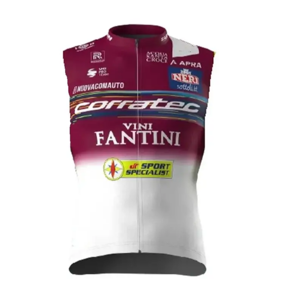 2024 Corratec Vini Fantini equipo verano sin mangas Ciclismo chaleco Mtb ropa bicicleta Maillot Ciclismo ropa