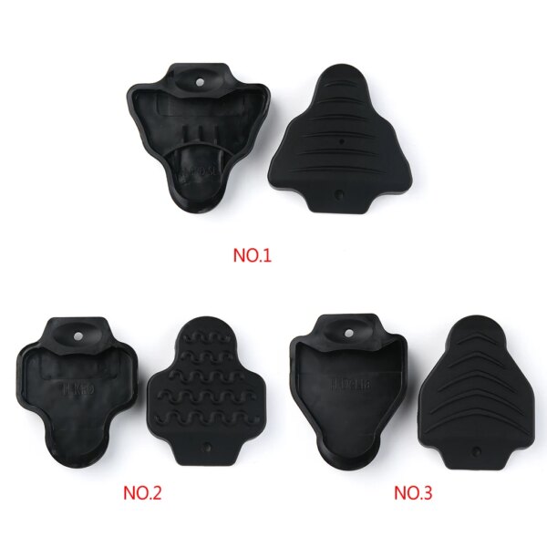 1 par de repuestos para tacos de Pedal SPD-SL/LOOK KEO/LOOK Delta, protectores de tacos para bicicleta de carretera