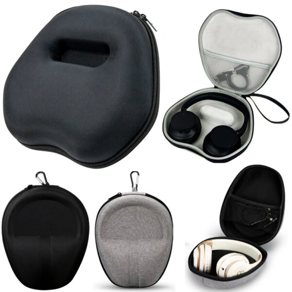 Funda para auriculares EVA Bolsa De Calidad alta funda protectora para auriculares accesorios de carcasa dura para SONY WH-CH720N/WH-CH520 Apple Max