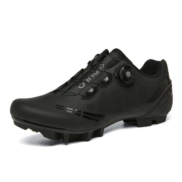 Zapatillas de ciclismo MTB para hombre, botas deportivas para bicicleta de carretera, zapatillas planas de Velocidad de automovilismo, calzado para bicicleta de montaña, zapatos de ciclismo con Pedal Spd