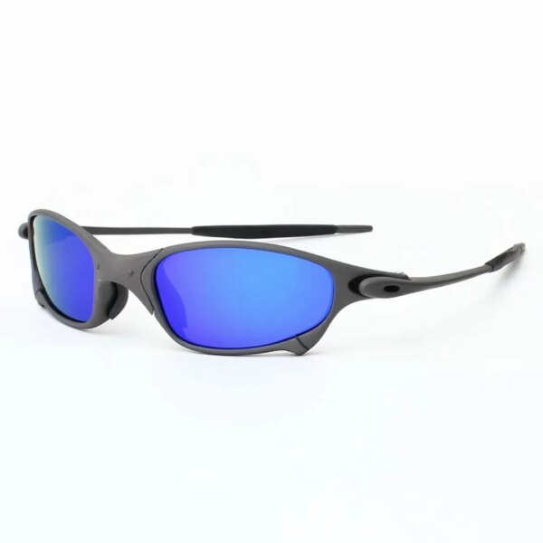 MTB hombre gafas de sol polarizadas gafas de ciclismo UV400 gafas de sol para pescar gafas de Metal para bicicleta gafas de ciclismo gafas de montar B2-3