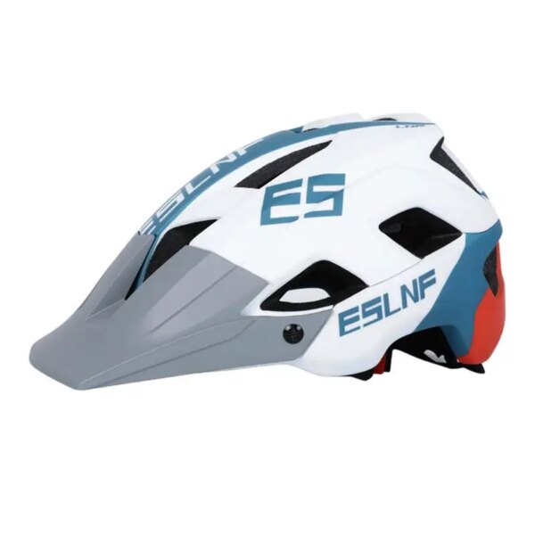 Cascos de bicicleta para hombre, equipo de cabeza de ciclismo con ala extraíble, cascos de bicicleta para adultos, equipo protector transpirable para ciclismo de carretera