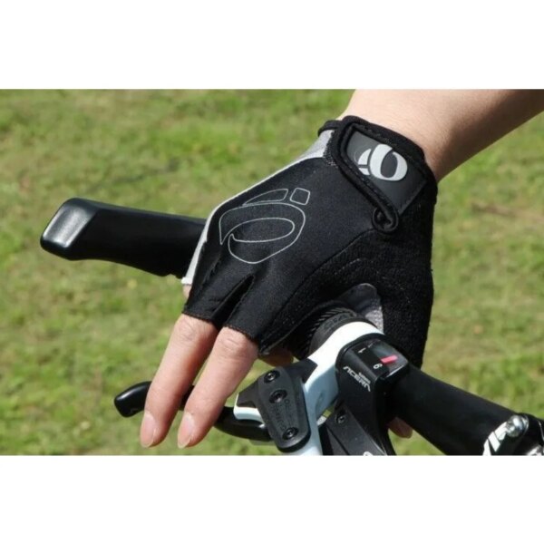 1 par de guantes de ciclismo de medio dedo de Gel antideslizantes antisudor antigolpes guantes para bicicleta de carretera MTB guantes de mano izquierda-derecha