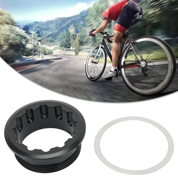 Cubierta de bloqueo de rueda libre para bicicleta MS, 12 velocidades, cuerpo del cubo para SHIMANO M6100 M7100 8100, cubierta de Cassette, anillo de bloqueo, piezas de perno de fijación, 1 ud.