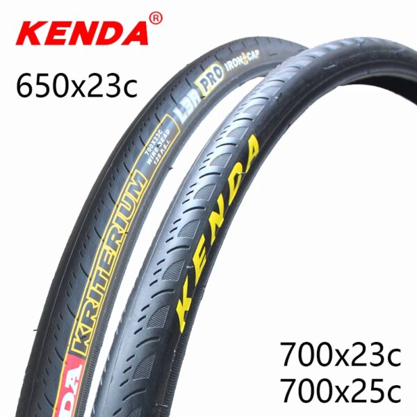 Kenda-neumático de bicicleta de carretera, 700x23C, 25C, 650x23C, 60TPI, ultraligero, alambre de acero, piezas de bicicleta de baja resistencia, 1 ud.