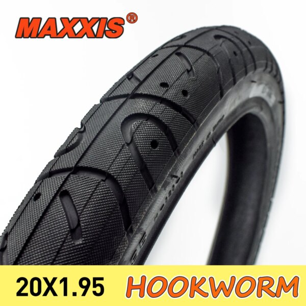 1 neumático de bicicleta MAXXIS HOOKWORM 20*1,95 neumáticos ultraligeros de rendimiento BMX antipinchazos neumáticos gruesos para bicicleta de ciclismo o tubo interior