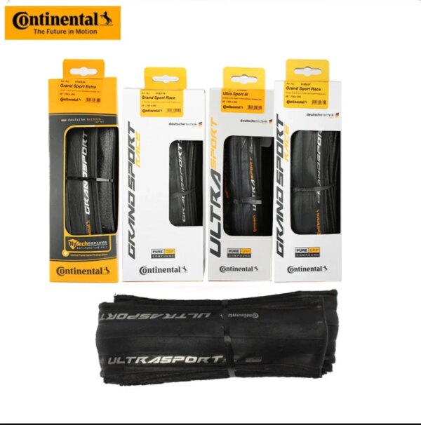 1 Uds Continental Ultra Sport III 3/Grand Sport Race 700*23/25C 28c neumático de bicicleta para bicicleta de carretera neumáticos plegables para bicicleta