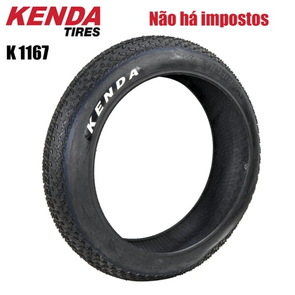 1 Uds Kenda K1167 20x4,0 neumático de bicicleta gordo Blackwall Clincher 20x4 neumático de bicicleta (98-406)