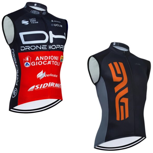 2014 ANDRONI Ciclismo Jersey rompevientos hombres mujeres ITALIA bicicleta de carretera chaleco Maillot Ropa Ciclismo Bicycl camiseta Ropa