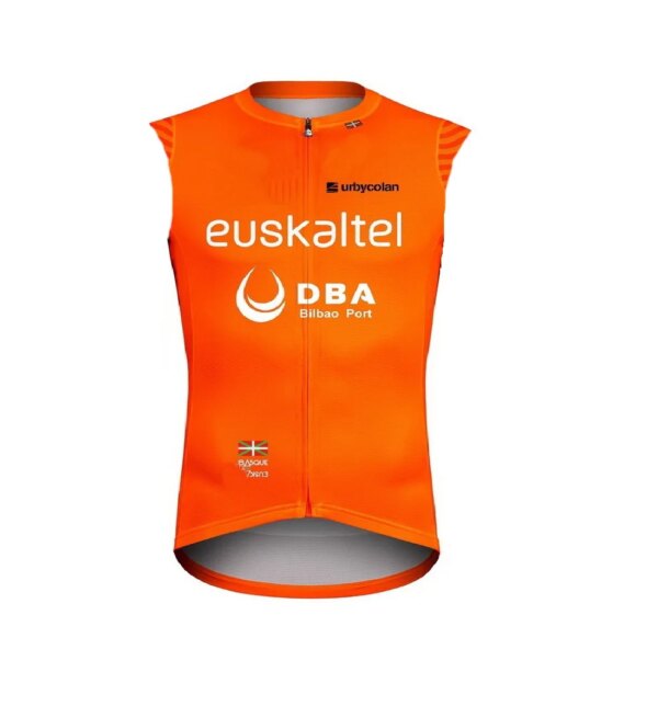 2020 Euskaltel DBA TEAM naranja verano sin mangas Ciclismo chaleco Mtb ropa bicicleta Maillot Ciclismo ropa