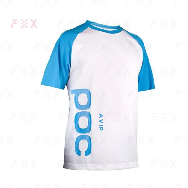 2020 camiseta de Motocross Mtb Downhill Jeresy Ciclismo bicicleta de montaña DH Maillot Ciclismo Hombre Jersey de secado rápido AVIP POC Jersey