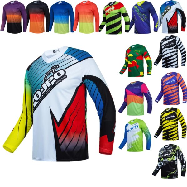 Ropa de ciclismo Pro Team para hombre, Jersey de manga larga, uniforme de bicicleta de carretera, ropa para bicicleta de montaña, 2021