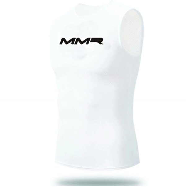 2021 MMR FACTORY RACING TEAM 2 COLORES SOLO CAPA BASE SIN MANGAS ROPA INTERIOR DE MALLA CHALECO JERSEY DE CICLISMO DESGASTE DE CICLISMO TAMAÑO XS-4XL