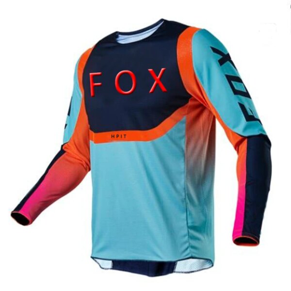 Camisetas para descenso de hombre, camisetas para bicicleta de montaña, MTB, ropa deportiva para motocicleta todoterreno DH, ropa deportiva para Motocross, 2021