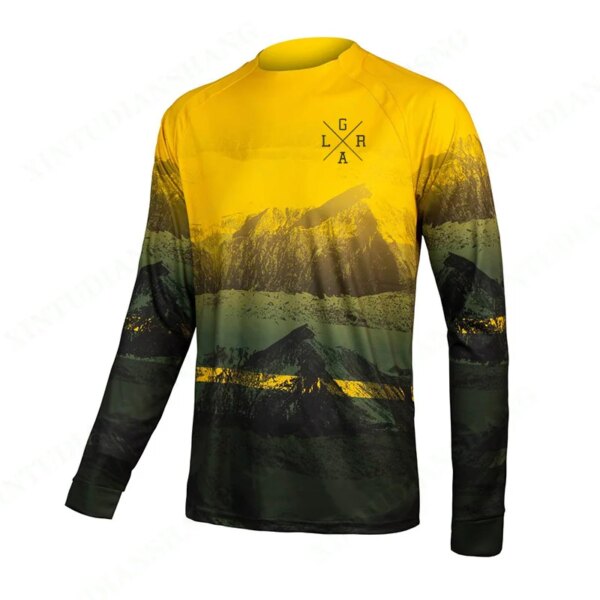 Camiseta holgada para hombre, camiseta para descensos, MTB, BMX, montaña, resistencia, carrera, bicicleta, ropa deportiva para motocicleta DH, Cross country, 2022