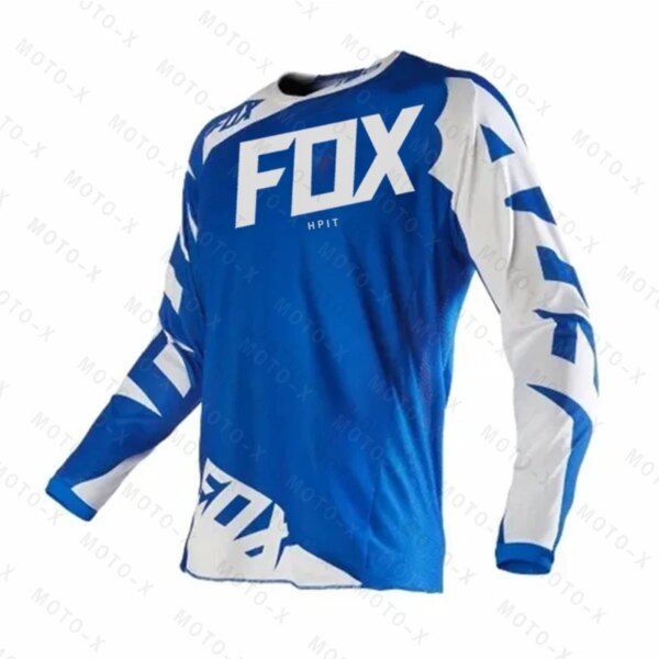 Camisetas para descensos de hombre, camisetas Hpit Fox para bicicleta de montaña, MTB, camiseta para motocicleta todoterreno DH, ropa deportiva para Motocross, 2022