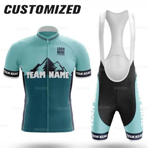 Ropa personalizada para equipo profesional, camisetas de Ciclismo de manga corta de verano, Jersey de diseño artesanal, camisetas para Ciclismo, ropa para bicicleta 2022