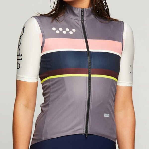 Chaleco de Ciclismo para mujer, camiseta transpirable de malla trasera para Ciclismo de montaña, chaleco ligero a prueba de viento para correr y senderismo, primavera 2022