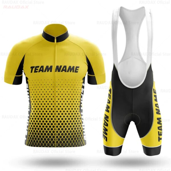 2022 equipo personalizado verano Ciclismo Jersey manga corta Maillot Ropa Ciclismo personalizar Ropa de Ciclismo conjuntos de Ciclismo transpirables