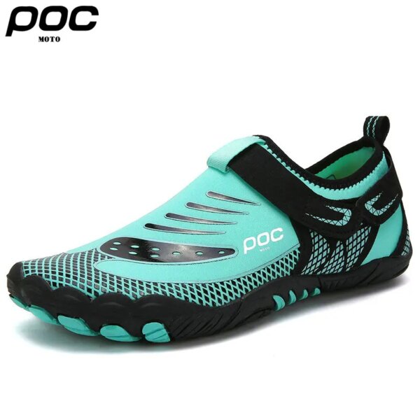 Zapatos de ciclismo informales para hombre y mujer, zapatillas ligeras y transpirables para MOTO POC, zapatillas de deporte para bicicleta de montaña, 2023