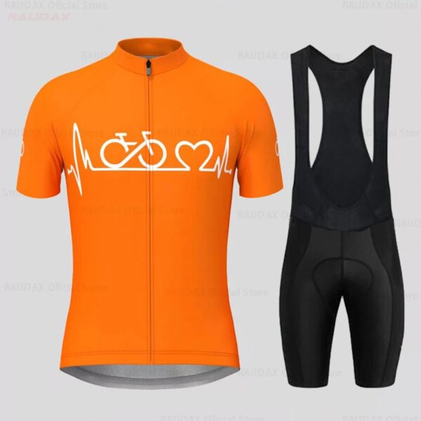 2023 ropa de ciclismo para hombre, Kits de ciclismo de verano, ropa para bicicleta MTB, conjuntos de Jersey de ciclismo transpirable de manga corta para bicicleta de carretera y de carreras