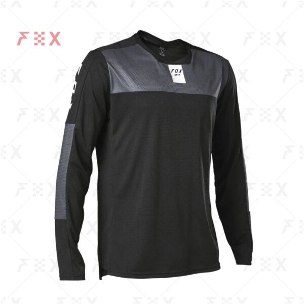 Camisetas para descenso de hombre, camisetas para bicicleta de montaña y MTB, camiseta para motocicleta todoterreno DH, ropa deportiva para Motocross, Http Fox, 2023