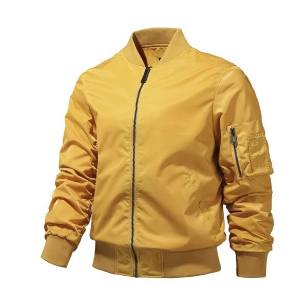 Chaqueta Bomber MA1 para hombre y mujer, abrigo de béisbol de piloto de vuelo de talla grande, ropa de calle militar para pareja, primavera y otoño 2023