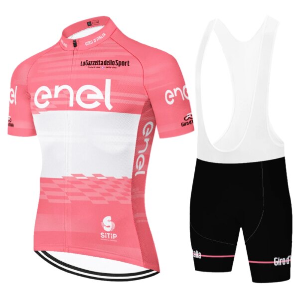 2023 Tour De Italia Italia Giro d'Italia ciclismo Jersey conjunto transpirable carreras deporte maillot ciclismo hombre verano babero pantalones cortos hombres