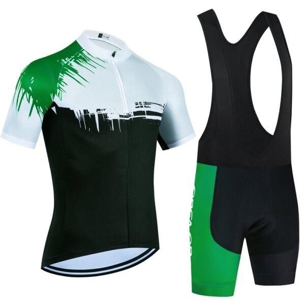 2024 equipo de Ciclismo Jersey ORBEA ORCA bicicleta Maillot Jersey pantalones cortos hombres mujeres moda verde Ciclismo Bicycl Jerysey ropa de montar