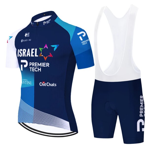 2024 ISRAEL equipo de ciclismo jersey 20D bicicleta pantalones cortos conjunto MTB ropa ciclismo hombre verano hombres manga corta ropa verano hombre