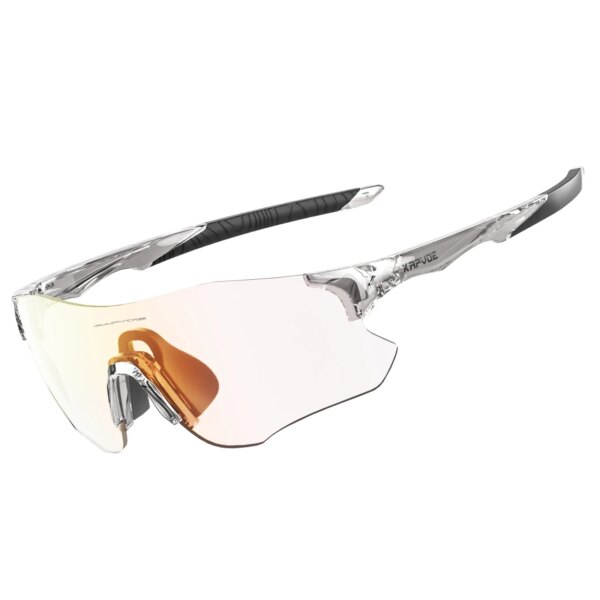 Kapvoe-gafas de sol fotocromáticas rojas para correr, deportivas para hombre, gafas de ciclismo de maratón azul, gafas para bicicleta de montaña, 2024