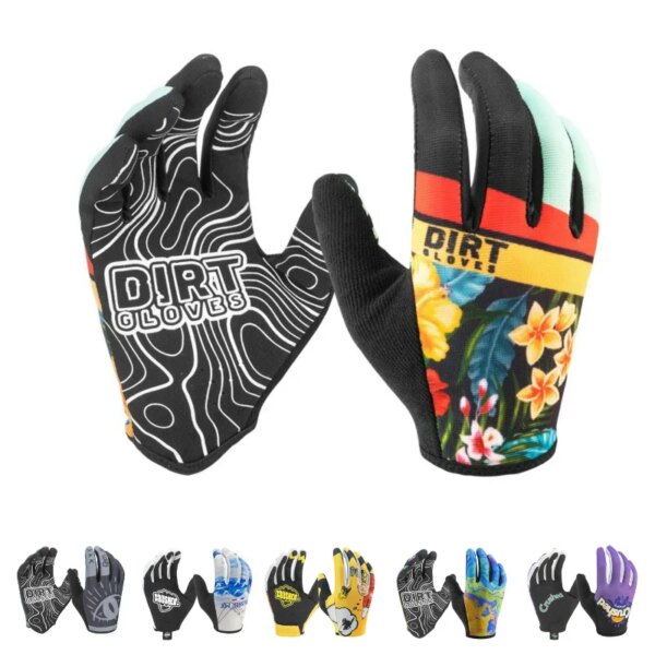 2024 Guantes de moto, ciclismo, 3Cross country, bicicleta de montaña cuesta abajo, equitación deportiva DH MX MTB, guantes para hombres y mujeres