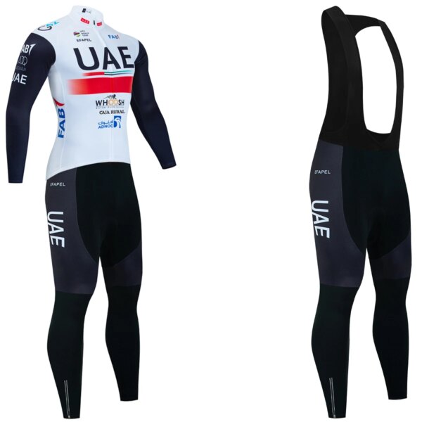 2024 EQUIPO UAE Bike Jacket Hombres Italia Ciclismo Jersey Pantalones Traje Ropa Ciclismo Pro Bicycl maillot Jacekt Ropa