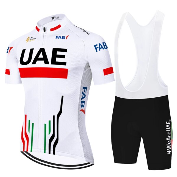 2024 UAE ciclismo jersey ropa ciclismo hombre tenue cyclisme homme велоодежда для мужчин fiets kleding mannen fietskleding heren