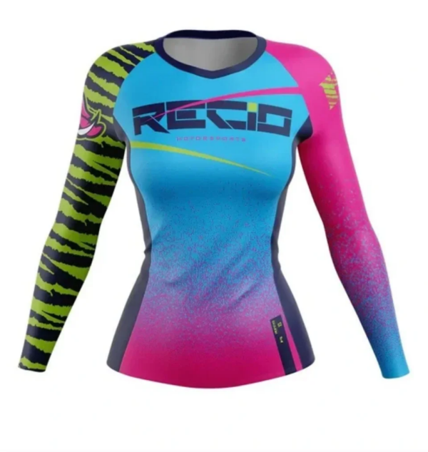 Camiseta de ciclismo para mujer, camiseta de enduro mtb, camiseta de ciclismo para descensos, camiseta de motocross, camiseta de equipo 2024