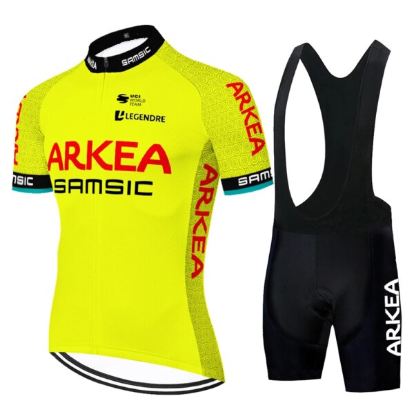 2024 arkea samsic Ciclismo Jersey verano montaña Ropa transpirable bicicleta Ropa de bicicleta Ropa Deportiva traje Maillot Ropa