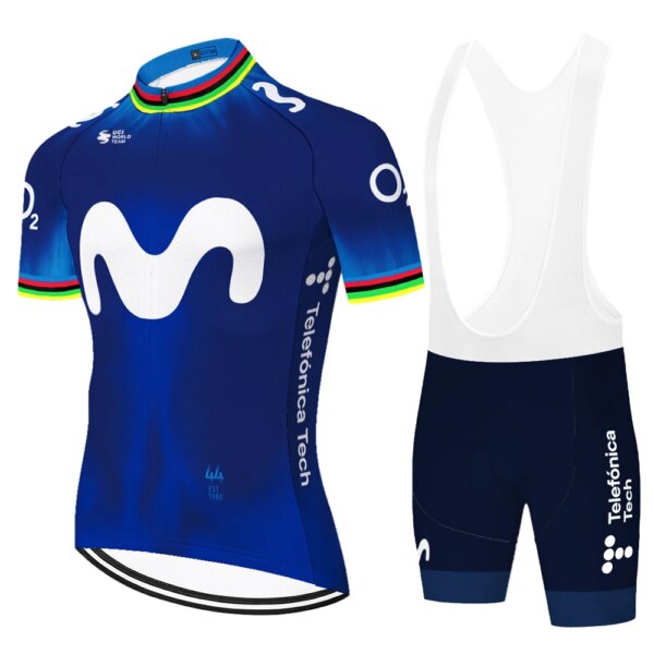 2024 movistar camisa ciclismo masculina ciclismo jersey 자전거의류 ropa ciclista masculino wielren kleding heren mtb shorts