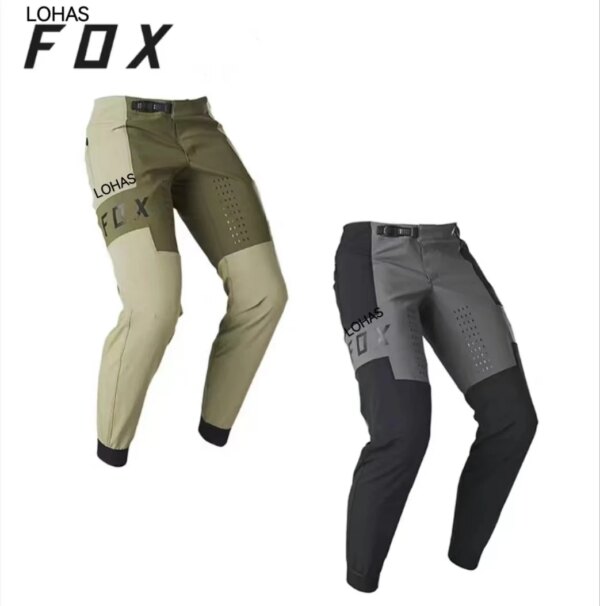 24 nuevos pantalones LOHASFOX MTB FLEXAIR ultrafinos transpirables para escalada, ciclismo de montaña, deportes de bicicleta de montaña, pantalones resistentes al desgaste