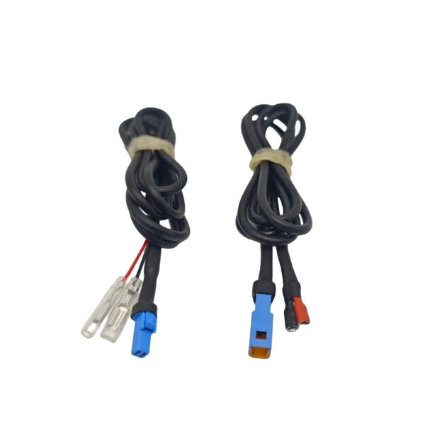 2 uds Bafang Mid Motor G330 M400 M620 M300 G510 G332 Cable de luz delantera Cable de luz trasera Cable de luz