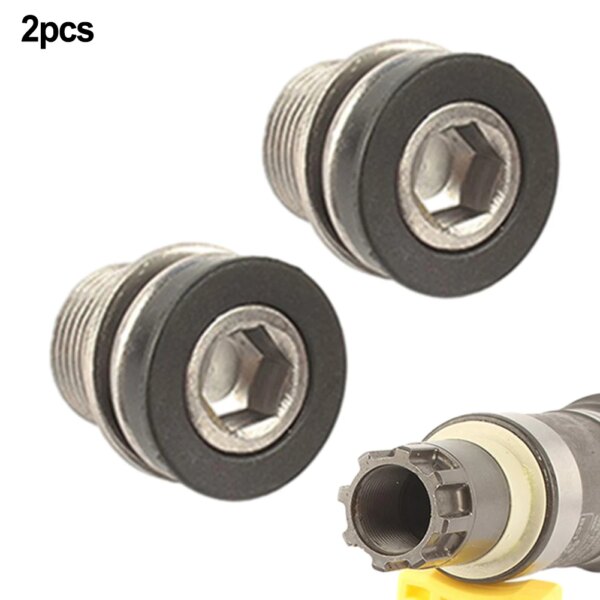 Tornillos de brazo de manivela de bicicleta, tornillo de eje de bicicleta de montaña M15 para eje ISIS para accesorios de ciclismo Bosch Brose, 2 uds.