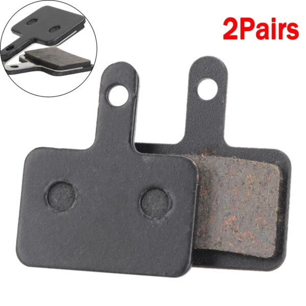 2 pares de pastillas de freno de disco de cerámica de resina Semi metálica para bicicleta Shimano B01S M375 M395 M416 M445 M446 M485 M486 M515 M525