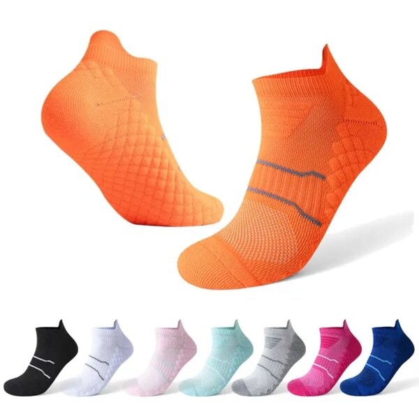 3 pares de calcetines deportivos tobilleros de algodón para hombre, calcetines deportivos para ciclismo, viajes, Camping, calcetines transpirables de moda de corte bajo, calcetines de gimnasio para Fitness