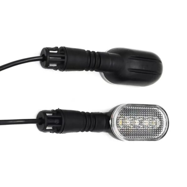 Luz trasera de bicicleta eléctrica de 36V-72V, señal de giro, lámpara trasera, luces traseras para bicicleta eléctrica, luz indicadora de guía, accesorios para bicicleta eléctrica