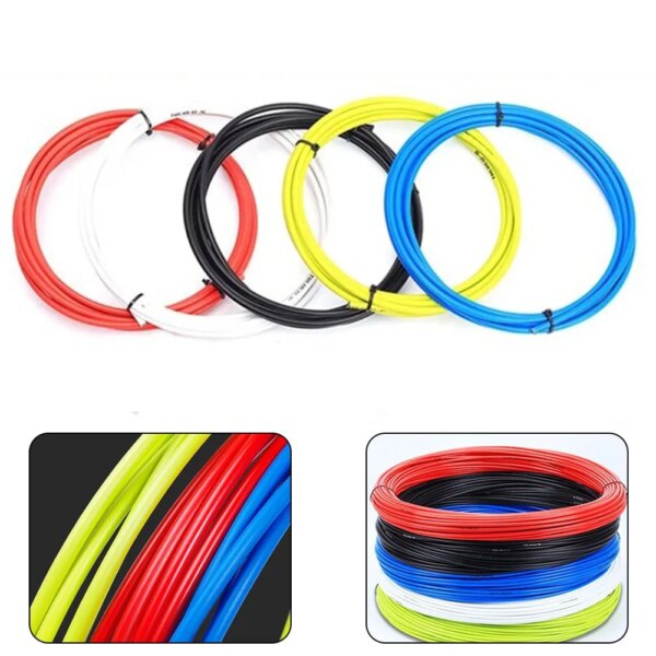 Palancas de cambios para bicicleta de 5M, Cables de freno desviador, tubo de Cable de cambio, línea de freno para bicicleta de montaña MTB, accesorios para bicicleta