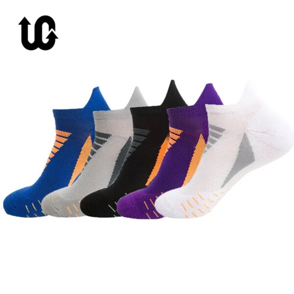 5 pares de calcetines deportivos Coolmax para hombre, ciclismo, baloncesto, calcetín para correr, verano, senderismo, tenis, esquí, hombre, mujer, bicicleta, deslizamiento